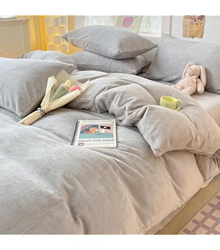 Amazon｜クモリ(Kumori) あったか 寝具カバーセット シングル 4点